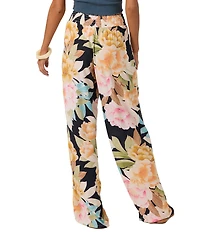 O'Neill Jonie Mikah High Rise Flowy Pull-On Printed Wide Leg Pants