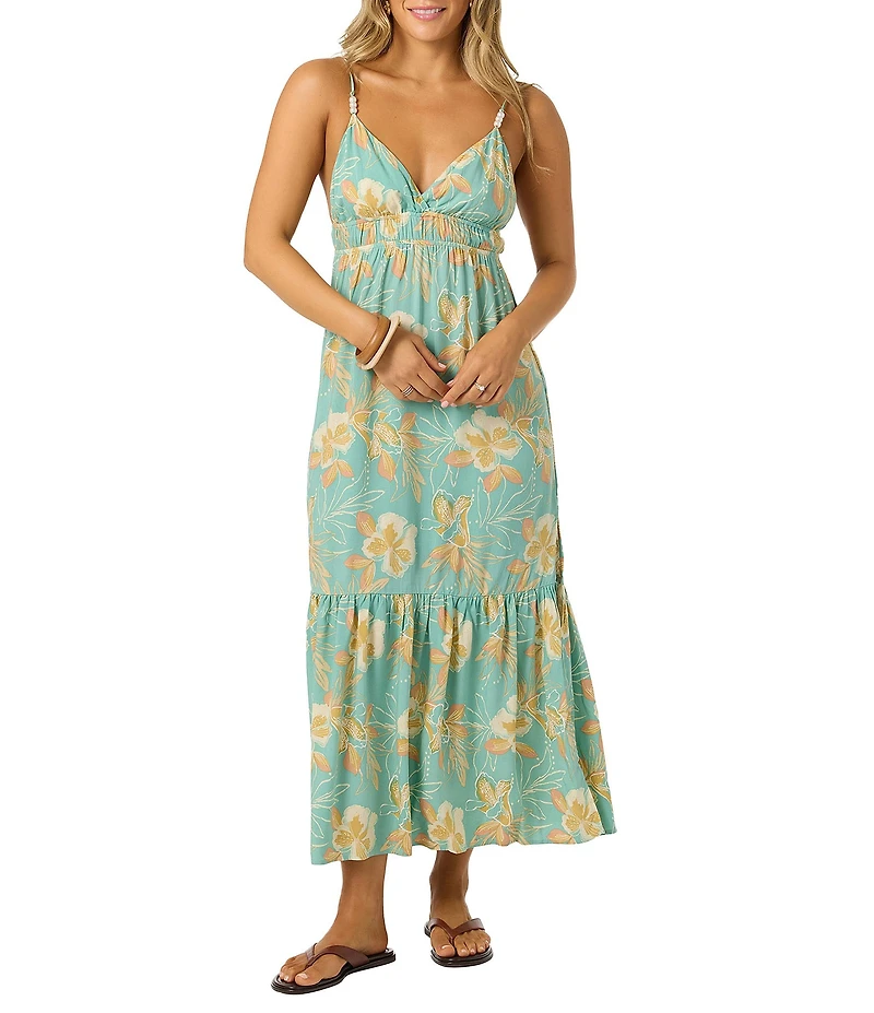 O'Neill Julez Tiki Sleeveless Slip Dress