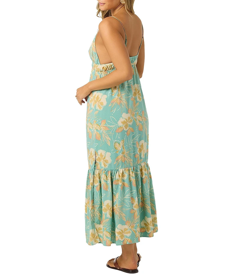 O'Neill Julez Tiki Sleeveless Slip Dress