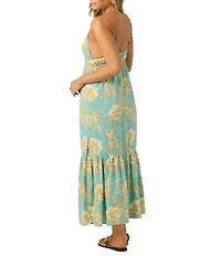 O'Neill Julez Tiki Sleeveless Slip Dress