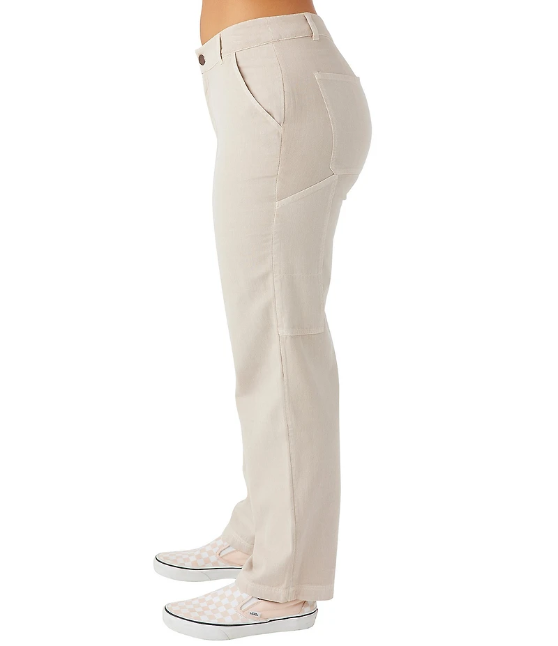 O'Neill Kree Mid Rise Twill Pants