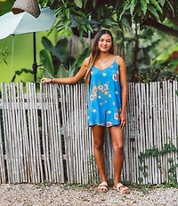 O'Neill Kylin Sleeveless Floral Printed Romper