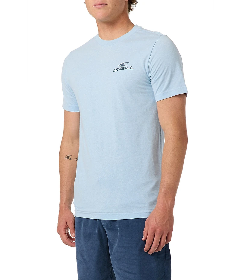 O'Neill Lineup Short Sleeve Heathered T-Shirt