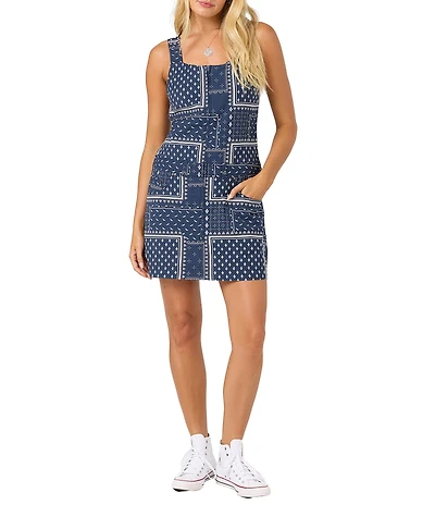 O'Neill Lorna Bandana Printed Sleeveless Dress