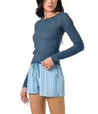 O'Neill Marliz Rosemary Lace Long Sleeve Top