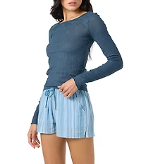 O'Neill Marliz Rosemary Lace Long Sleeve Top