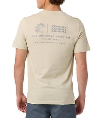 O'Neill Offset Logo Short Sleeve T-Shirt