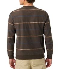 O'Neill OG Nash Long Sleeve Striped French Terry Pullover