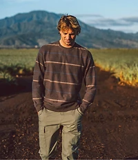 O'Neill OG Nash Long Sleeve Striped French Terry Pullover