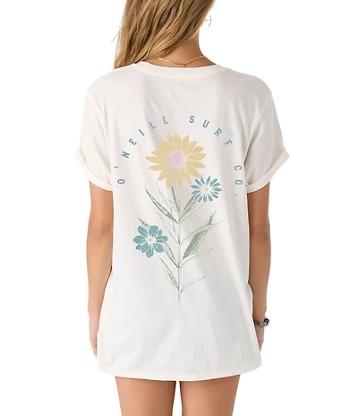 O'Neill Pacific Bloom Short Sleeve Oversized T-Shirt