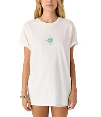 O'Neill Pacific Bloom Short Sleeve Oversized T-Shirt