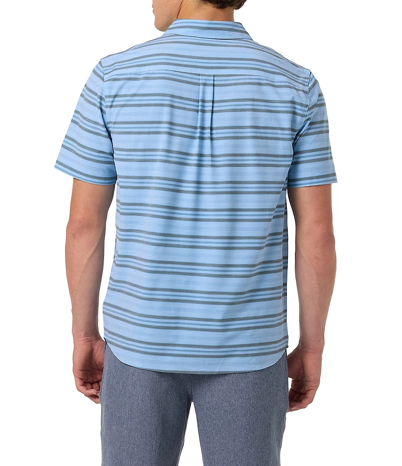O'Neill Printed Short Sleeve Slub Woven Shirt