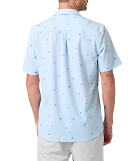 O'Neill Printed Short Sleeve Slub Woven Shirt