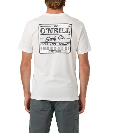 O'Neill Quality Block Logo Short Sleeve T-Shirt