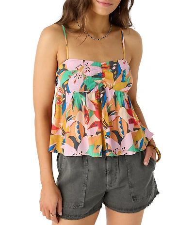 O'Neill Reeta Gabana Tropical Floral Printed Top