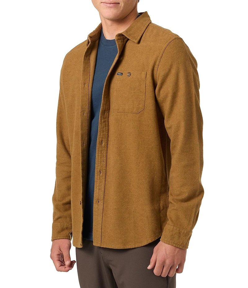 O'Neill Regent Long Sleeve Melange Flannel Shirt