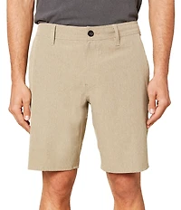 O'Neill Reserve Solid Heather 19#double; Outseam Hybrid Shorts