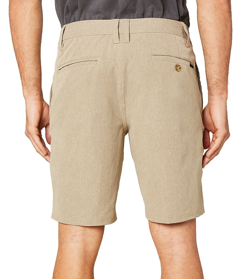 O'Neill Reserve Solid Heather 9#double; Inseam Hybrid Shorts