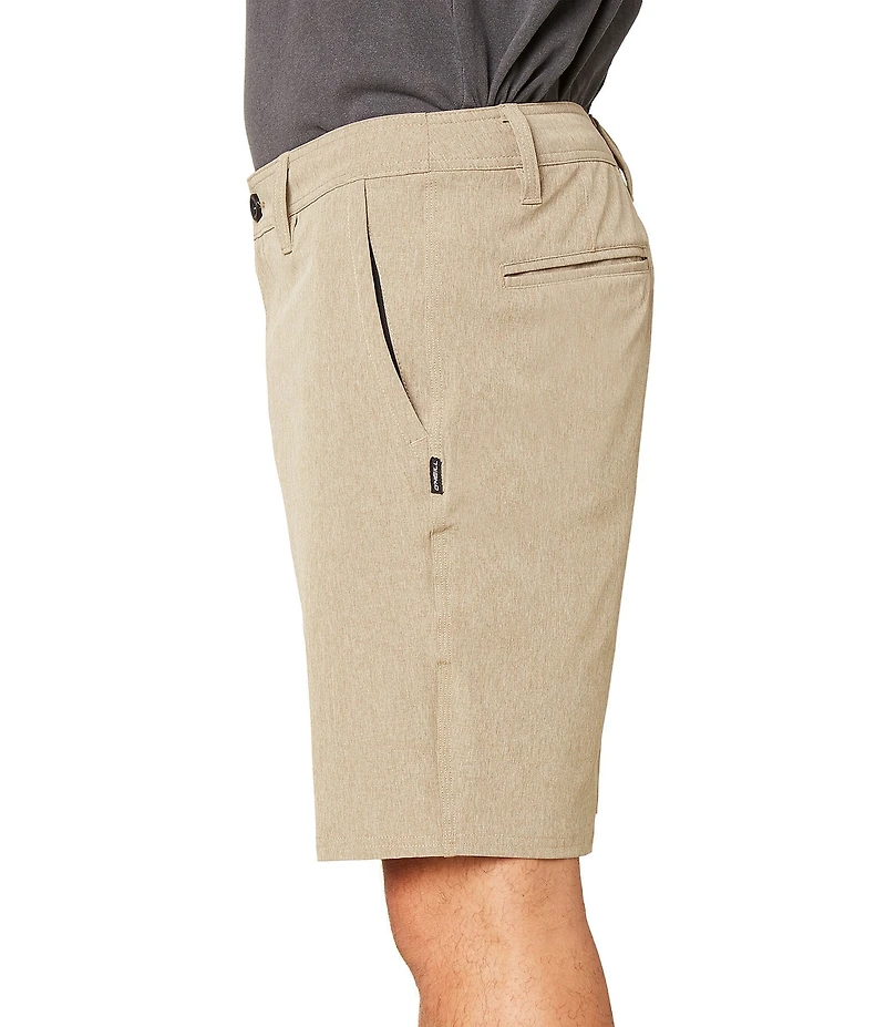 O'Neill Reserve Solid Heather 19#double; Outseam Hybrid Shorts