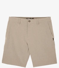 O'Neill Reserve Solid Heather 19#double; Outseam Hybrid Shorts