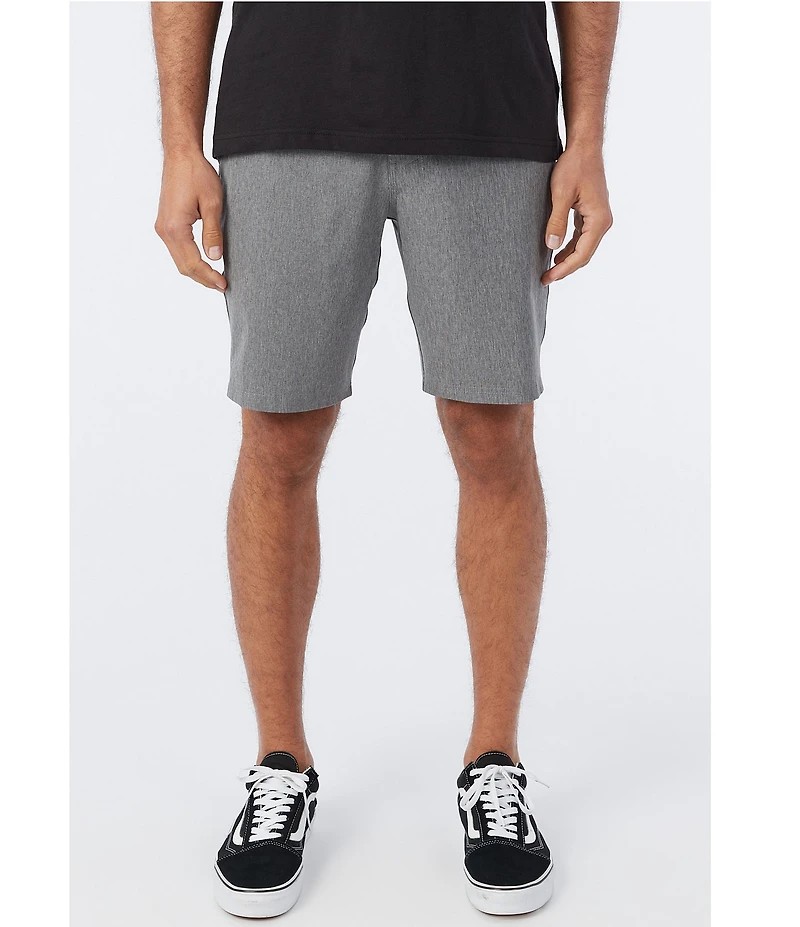 O'Neill Reserve Solid Heather 19#double; Outseam Hybrid Shorts