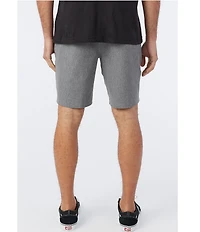 O'Neill Reserve Solid Heather 19#double; Outseam Hybrid Shorts