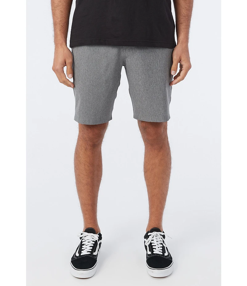 O'Neill Reserve Solid Heather 19#double; Outseam Hybrid Shorts