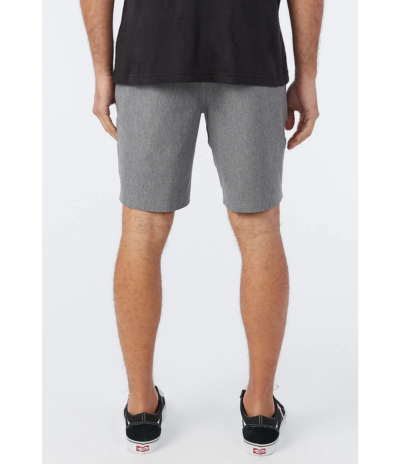 O'Neill Reserve Solid Heather 19#double; Outseam Hybrid Shorts