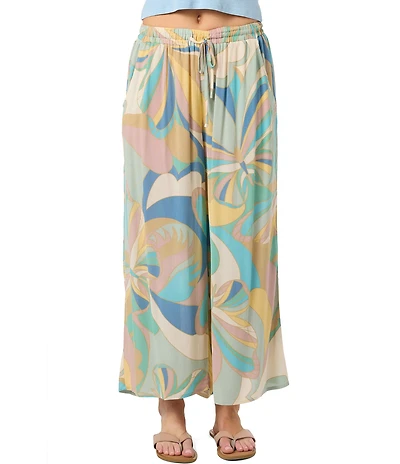 O'Neill Rosalie Butterfly Wide Leg Woven Pants