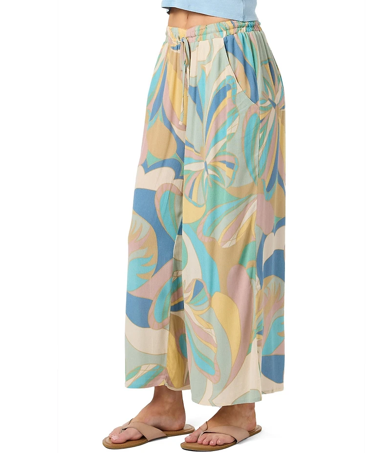 O'Neill Rosalie Butterfly Wide Leg Woven Pants