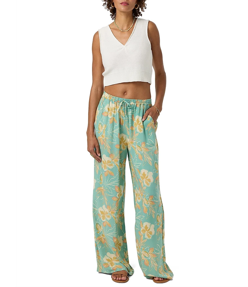O'Neill Rosalie Printed Tiki Pants