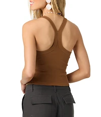 O'Neill Sailor Slub Ribbed Knit Tank Top