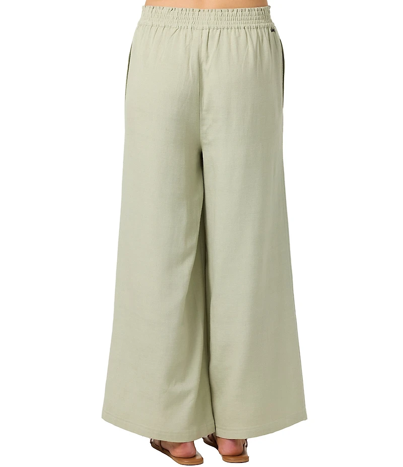 O'Neill Sanders Coordinating Linen Blend Wide Leg Pants