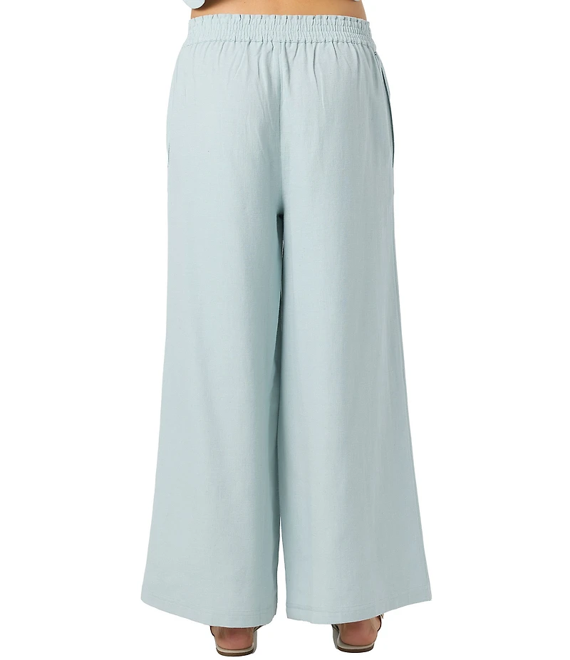 O'Neill Sanders Coordinating Linen Blend Wide Leg Pants