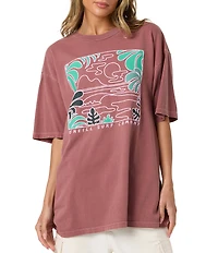 O'Neill Scape Short Sleeve Oversized T-Shirt