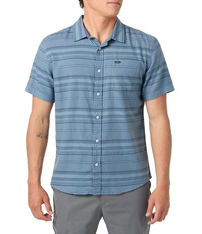 O'Neill Seafaring Stripe Short Sleeve Woven Shirt
