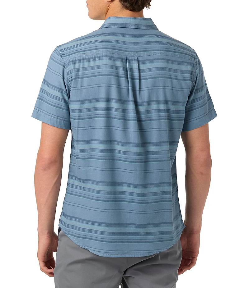 O'Neill Seafaring Stripe Short Sleeve Woven Shirt