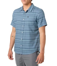 O'Neill Seafaring Stripe Short Sleeve Woven Shirt