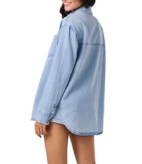 O'Neill Sevie Long Sleeve Denim Shacket