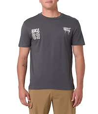 O'Neill Shadow Palm Tree Short Sleeve T-Shirt