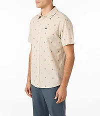 O'Neill Shields Printed Short Sleeve Dobby Shirt