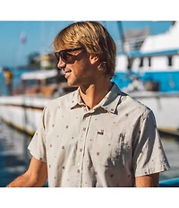 O'Neill Shields Printed Short Sleeve Dobby Shirt