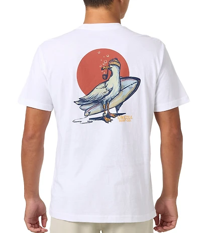 O'Neill Steven Seagull Short Sleeve T-Shirt