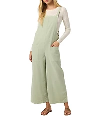 O'Neill Summerlin Sleeveless Linen Blend Jumpsuit