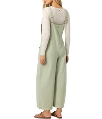 O'Neill Summerlin Sleeveless Linen Blend Jumpsuit