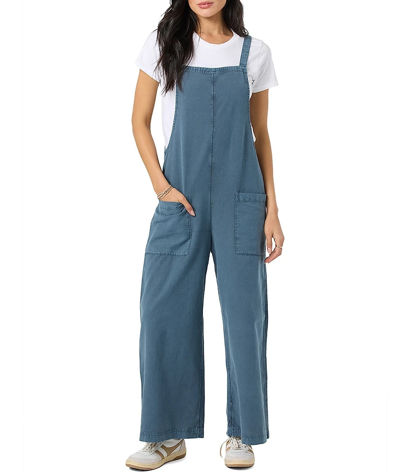 O'Neill Summerlin Sleeveless Linen Blend Jumpsuit