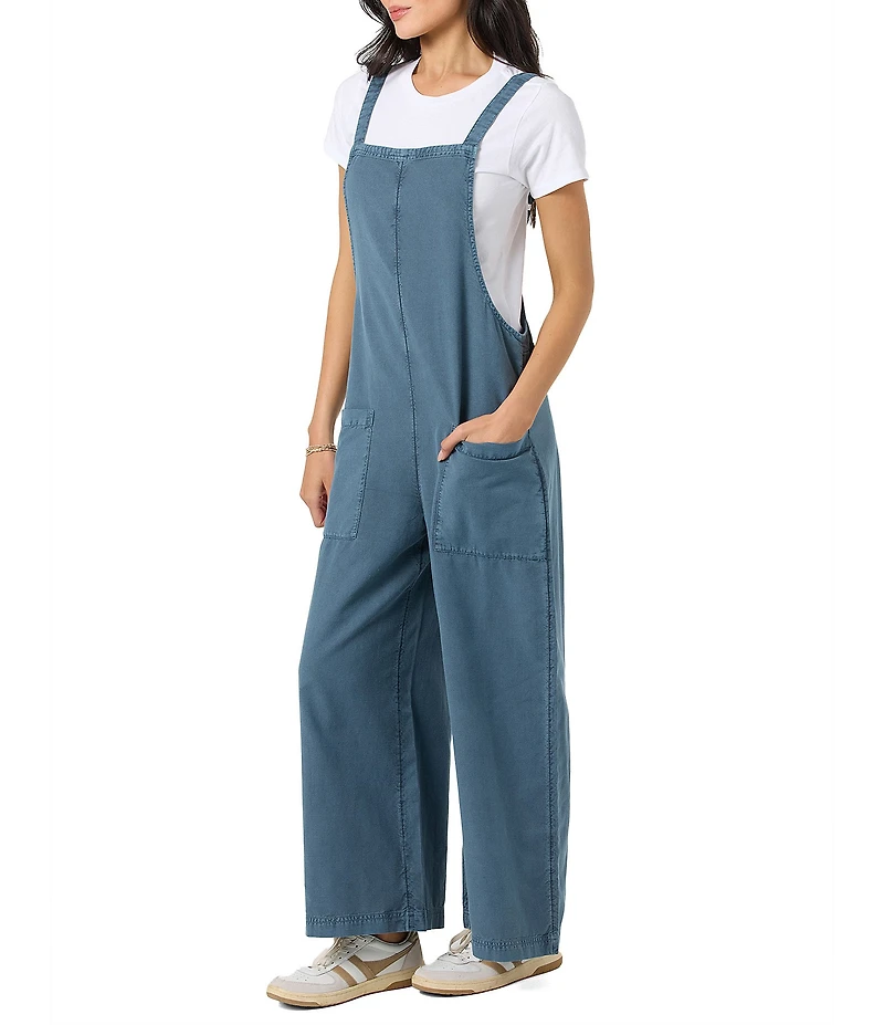 O'Neill Summerlin Sleeveless Linen Blend Jumpsuit