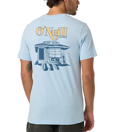 O'Neill Surf Shop Classic Short Sleeve Heathered T-Shirt