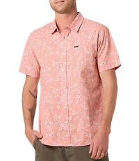 O'Neill Terrace Floral Reverse-Printed Short Sleeve Woven Shirt