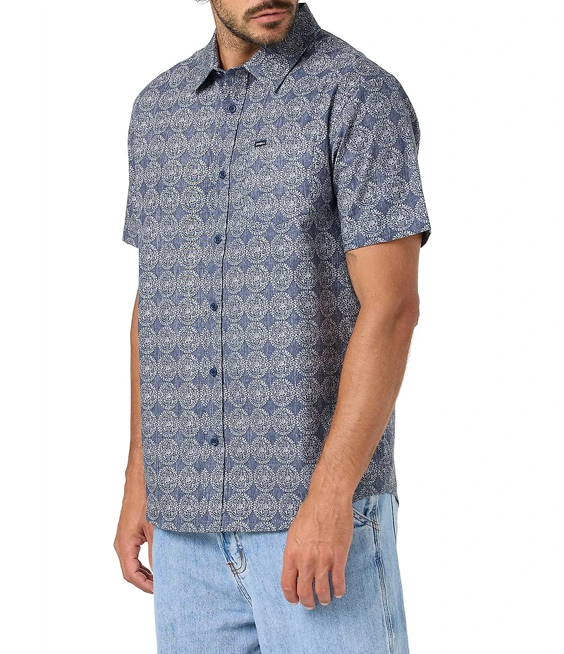 O'Neill Terrace Printed Short Sleeve Woven Shirt